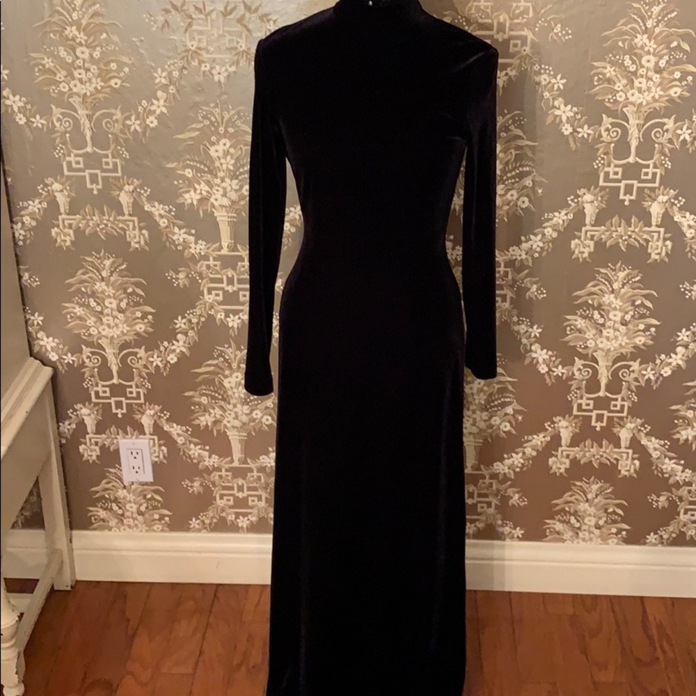 Elegant Velvet Dress